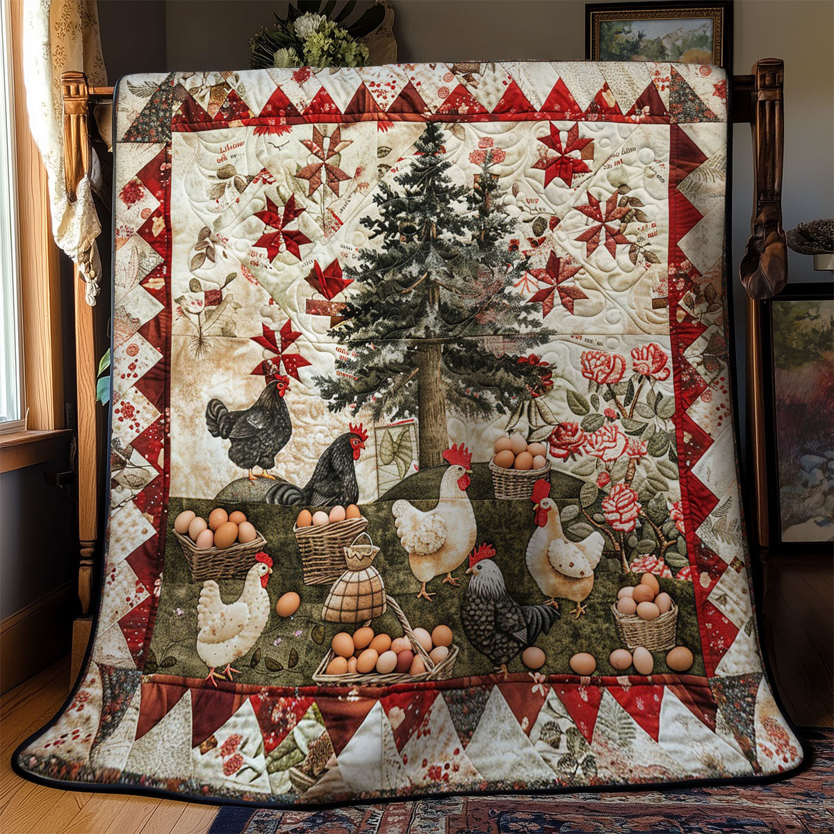 A Farm Quilt Blanket Gift Ideas For Farmers